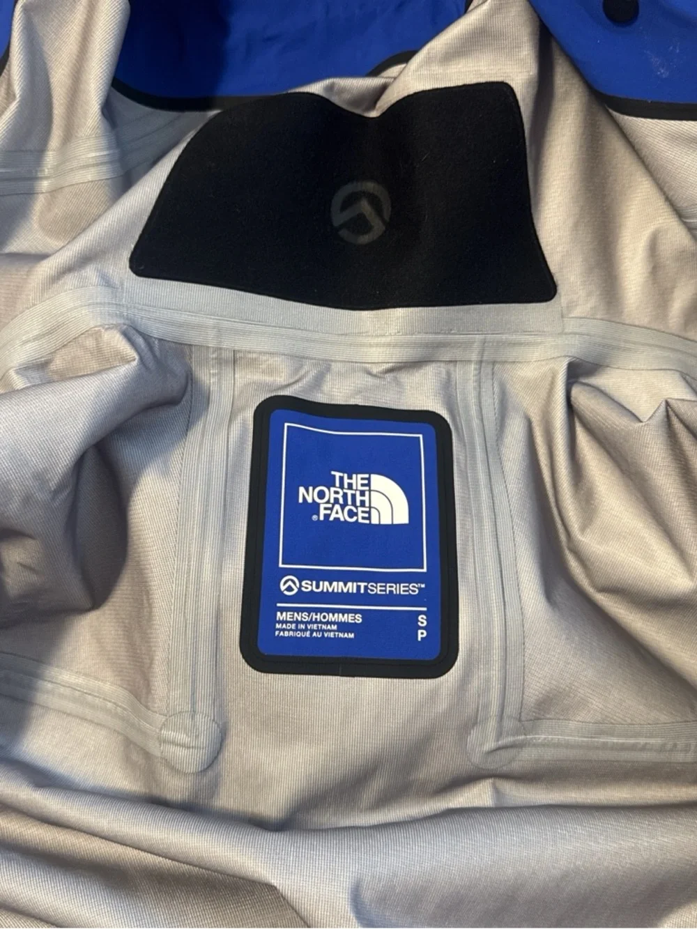 The North Face Summit Series Blue and Gray Technical Jacket - Picture 3 of 4